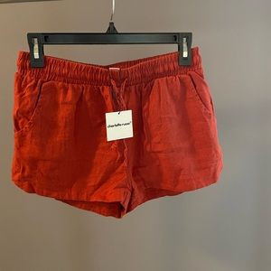 Charlotte Russe red shorts size: S- NWT